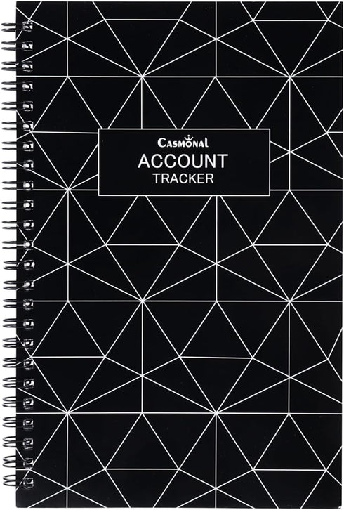 CASMONAL A5 Big Checkbook Register, Check Registers for Personal, Check Book Register & Debit Card Transaction Notebook, Checking Account Register...