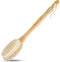 Body Scrubber with Soft and Stiff Natural Bristles, Dual-Sided Long Handle Shower Brush,Back Scrubber,Body Exfoliator for Bath or Dry Brush,Bath B...