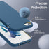 JETech Silicone Case for iPhone 6s/6 4.7 Inch, Silky-Soft Touch Full-Body Protective Case, Shockproof Cover with Microfiber Lining (Blue Cobalt)...