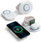2024 Version 3 in 1 Wireless Charger Super Fast Charging Station for iPhone Apple Watch AirPods Multiple Devices, Magnetic Foldable Dock, Travel C...