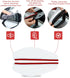 2 PCS Mirror Rain Visor Eyebrow, Waterproof Auto Side Rear View Mirror Guard, Carbon Fiber View Mirror Cover, Exterior Accessories Fit for Most Ca...