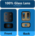 MMOBIEL Back Rear Camera Glass Lens Replacement Compatible with Xiaomi Redmi Note 11 Pro 5G - 6.67 inch - 2022 - Incl. Double Sided Adhesive, Twee...