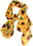 ALAZA Long Silk Like Scarf for Women Watercolor Sunflower Floral Yellow Large Head Wrap Stole...