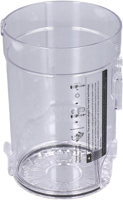 Dust Bin Container for Proscenic P10 P11 P10PRO Handheld Vacuum Cleaner, Replacement Dust Cup Vacuum Cleaner Parts Accessories for Proscenic, & Wa...