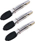 Premium Kitchen Tongs with Silicone Tip,Mini Metal Cooking Tongs 7 Inch Serving Tongs,Non-Stick,Stainless Steel,Heat Resistant Locking Cooking Ton...