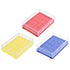 uxcell Centrifuge Tube Rack Storage Box, 96-Well 5.5mm Hole Dia Polypropylene Holder for 0.2ml Microcentrifuge Tubes Vials Samples, Blue Yellow Re...