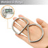 Ewparts 2.5 inch Metal D Rings Welded D-Rings Heavy Duty 6mm Thickness 6 Pack Outer Width 2.5 inch D Ring Inner Width 2 inch Metal D Ring for Craf...
