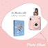 3 Inch Mini Photo Album for Fujifilm Instax Camera, Kpop Photocard Binder, Love Heart Hollow Photocard Holder Book, Business Card Book Holder, Pho...
