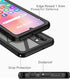 Design for Samsung Galxy A24 Case Waterproof, Dust Proof Full Body Shockproof Case for Galaxy A24 4G Case with Screen Protector (Black)...