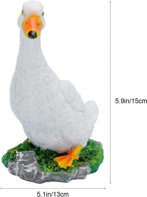 GANAZONO Garden Statue Decoration Resin Funny Garden Figurines Outdoor Animal Statue for Patio Lawn Yard Art Decoration...