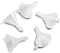 Mini Funnel 5-Pack for Lab Bottles, Sand Art, Perfume, Spice, Powder, Essential Oil, Recreational, Kitchen Food Grade Small Plastic (Clear)...