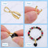 1 Box 100Pcs Pinch Bails Metal Pinch Clip Bail Clasp Dangle Bead Necklace Pendant Connector Brass Pinch Clasp Findings for Jewelry Making Clasps S...