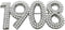 Fine ALPHA sorority society figure Metallic white Pearl brooch (white)...