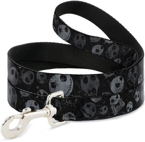 Buckle-Down Pet Leash - NBC Jack Expressions Scattered Weathered - 6 Feet Long - 1" Wide...