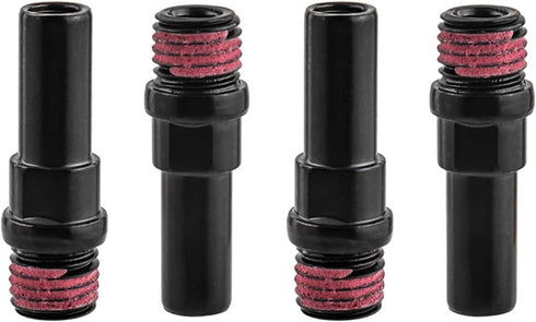 4Pcs Black Bike 10mm V Brake Hole Mount Screws Mountain Road Bike Fixed Gear Bike Fork Cantilever Brakes Post Mount Bolts Part 10mm Brake Screw 10...