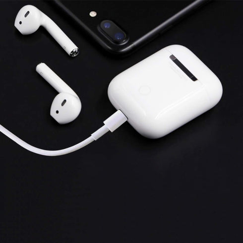 Replacement Charging Charger Power Supply Cable Short Lightning Cords Compatible with iPhone/Airpods Earphone/Wireless in-Ear Headphone Earphone a...