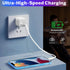 Short Cables, 7-inch USB Cable Charger Compatible with iPhone 15 Max Pro/14/13/12/11/X/8/7/6/5/iPad iPod Airpods......