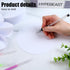 Koogel 300 Sheets Round Cutouts Paper, Construction Paper Circles 6" White Origami Craft Paper for Kids Arts Crafts School Party Supplies...