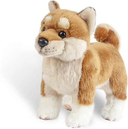 Shiba Inu Plush Corgi Pillow Cute Dog Doll Stuffed Animal Plush Toy 12 Inches (Brown)...