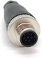 M12 Cable Connector Circular Waterproof Aviation Plug Field Installable Screw Termination Unshield Straight (5 Pin Male A-Code)......