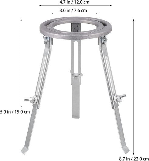 Laboratory Liftable Tripod- Chemistry Heating Support Stand, Adjustable Lamp Holder, Experimental Teaching Equipment for Laboratory Chemistry Educ...