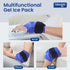 NEWGO Ankle Ice Pack Wrap for Swelling, Ice Pack for Ankle Injuires Reusable Ankle Cold Pack Wrap Hot Cold Therapy Ankle Ice Wrap for Sprained Ank...