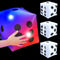 3 Pack Light up LED Jumbo Inflatable Dice Outdoor Fun Glowing Giant Inflatable Dice Set for Indoor and Outdoor Broad Game Birthday Ludo Pool Party...