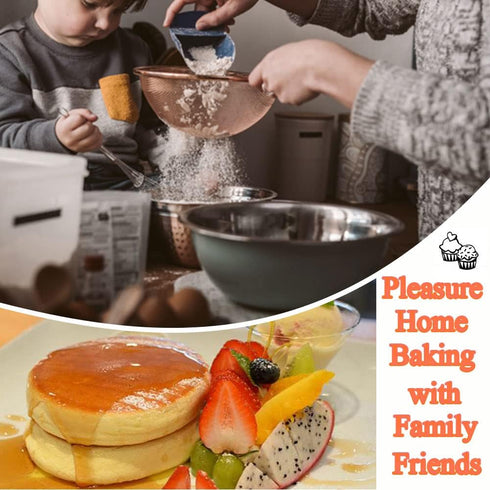 8 Pieces English Muffin Rings Crumpet Rings 3.15 Inch Stainless Steel Double Rolled Tart Ring Nonstick Metal Round Ring Mold for Kitchen Cooking B...