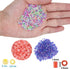 EuTengHao 16800pcs Tube Glass Seed Beads and Small Pony Beads Kit with Bracelet String Bugle Spacer Beads for DIY Bracelet Necklaces Handicrafts J...