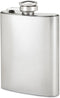 True 4 oz Stainless Steel Flask, Compact and Durable Hip Flask with Twist-and-Lift Lid, Drinking Flasks for Vodka Whiskey Tequila Rum Cocktails, T...