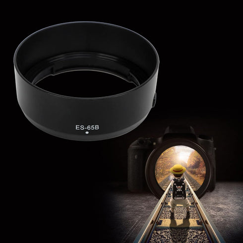 Camera Lens Hood Shade for RF50mm F1.8 Lens, Reversible Bayonet Lens Hood, Protective Hood for RF50mm F1.8 Lens...