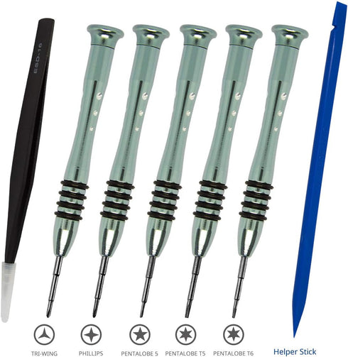 Screwdrivers Set 7pcs Repair Tool Kit for Apple MacBook Pro Retina and Air, MacBook Series 2009 2010 2011 2012 2013 2014 2015 2016 2017 2018...