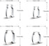 Mason Jar Cookie Cutter Shapes Baking Set - 3 Inch & 4 Inch - 4 Pieces Milk Bottle Honey Jar Pot Shaped Biscuit Stainless Steel Metal Molds Cutter...