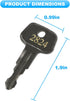 2824 X-Cargo Luggage Roof Replacement Keys,X-Cargo Roof Rack Key Karrite Ski Bike xcargo Carrier Skyline Sportrack XL,Replacement Keys for X-Cargo...