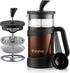 Sivaphe Small French Press 12oz Light-weight Durable High Borosilicate Carafe/Tea Maker Single Serve Coffee Press Frothed Brewer...