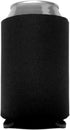 Can Cooler Sleeves Blank Poly Foam - Collapsible DIY Customizable for Parties Weddings Bulk (50, Black)...