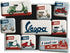 Nostalgic-Art Retro Fridge Magnets, 9 Pieces, Vespa – Model Chart – Gift idea for Scooter Fans, Official License Product (OLP), Magnet Set for Not...