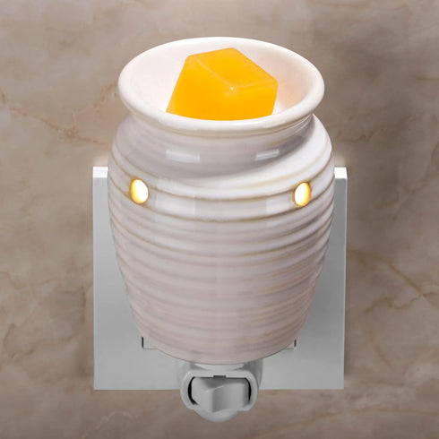 STAR MOON Ceramic Pluggable Wax Melt Warmer, Diffuser for Fragrance Oil, Candle Melter Plug in Wall for Home, Office and Spa, Ideal Gifts, with Tw...