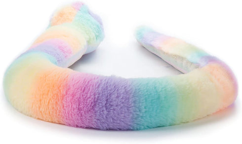 The Petting Zoo Snake Stuffed Animal Plushie, Ombrez Zoo Animals, Rainbow Snake Plush Toy 54 inches...