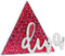 Sparking Red Diamond Inlady DELTA Diva Pin Brooch Women Siterhood Group Gifts Soror Party Beautiful Gifts Jewelry...