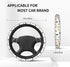 Cute Cat Steering Wheel Cover Universal 14.5-15 Inch Non-Slip Cat Car Accessories for Women Men...