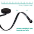 3 Pack Tape Measure Retractable Measuring for Body Fabric Sewing Tailor Cloth Knitting Craft Weight Loss Measurements Retractable Black Dual Sided...