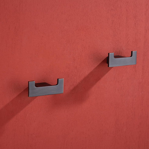 RANDOM Double Towel Hooks for Bathroom Wall Hook Heavy Duty Coat Robe Clothes Towel Sponges Hooks Holder SUS304 Stainless Steel Wall Mount Bathroo...