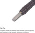 uxcell Wood Chisels Carving Knife, 5mm Tungsten Carbide Flat Tip Woodworking Hand Tool Graver 150mm (6-Inch) Length with Leather Cloth Handle...