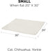 Furhaven Waterproof & Self-Warming Throw Blanket for Dogs & Indoor Cats, Washable & Reflects Body Heat - Soft-Edged Terry & Sherpa Dog Blanket - D...
