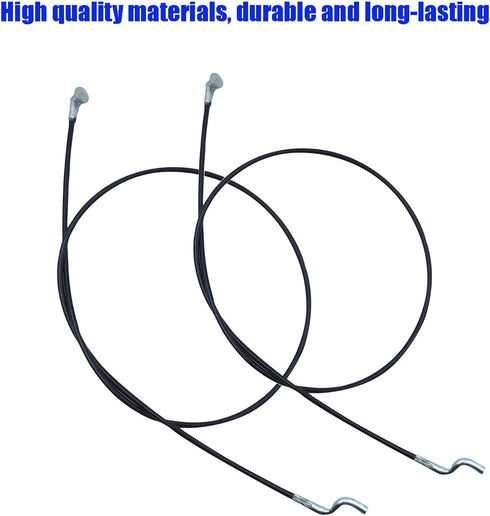 946-04396A, MTD, 2nd Stage Snow Blower selector Speed Cable Replacement 746-04396 746-04396A (2 Pieces)...