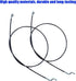 946-04396A, MTD, 2nd Stage Snow Blower selector Speed Cable Replacement 746-04396 746-04396A (2 Pieces)...