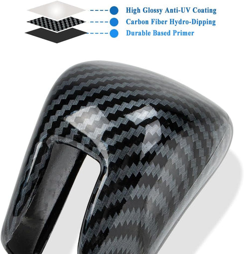 Gear Shift Knob Cover Compatible with 2022-2024 Honda Civic 11th Gen Interior Trim...