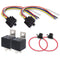 Recoil 2 Pack Automotive 5-Pin 30/40A 12V SPDT Relays with Interlocking Relay Sockets and in-line ATC Fuse Holders (2 Pack)...