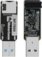 High Speed MKS EMMC USB3.0 Adapter MKS EMMC-Adapter V2 for EMMC Module MicroSD andTF Memory Card...